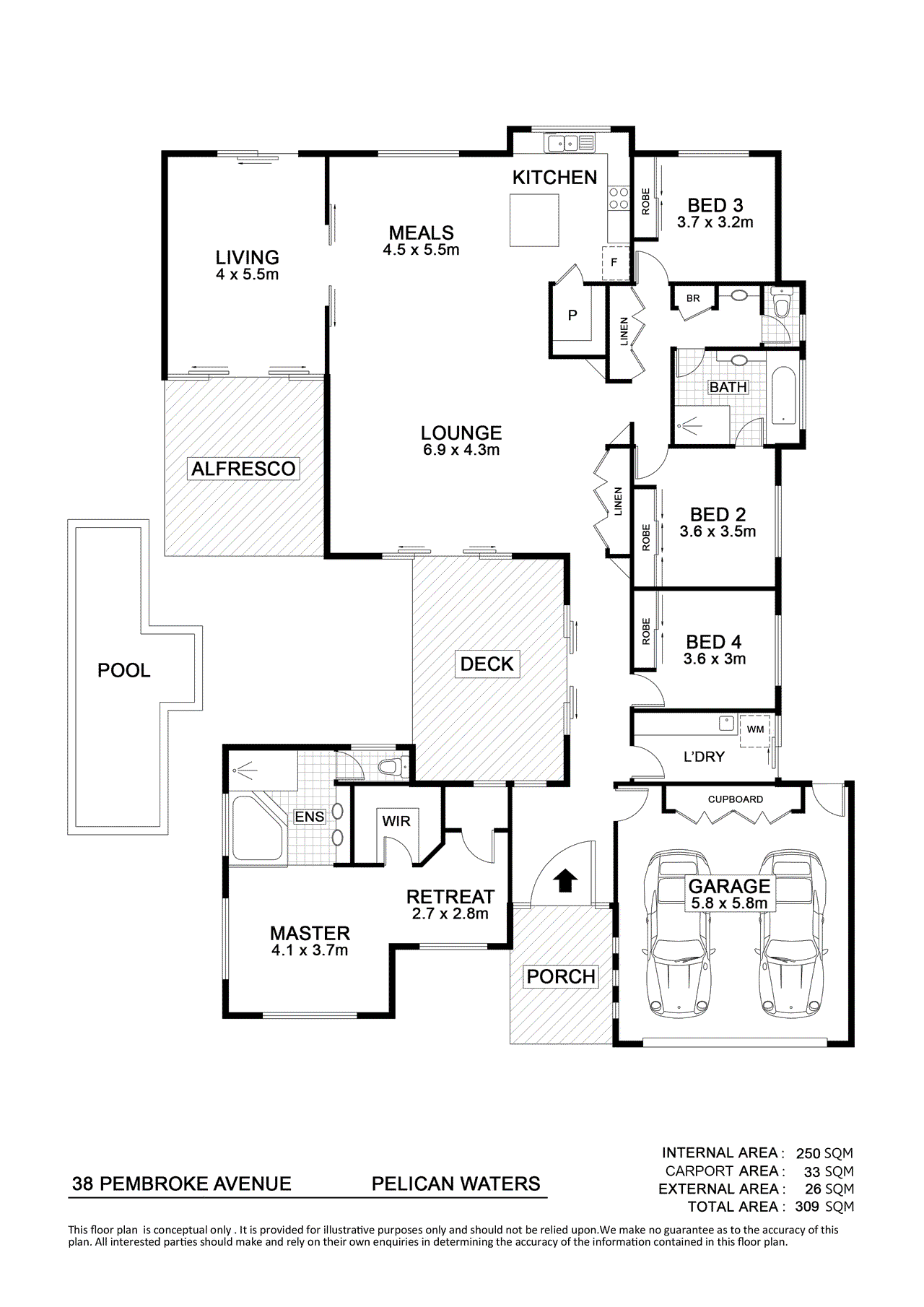 38 Pembroke Avenue, PELICAN WATERS, QLD 4551