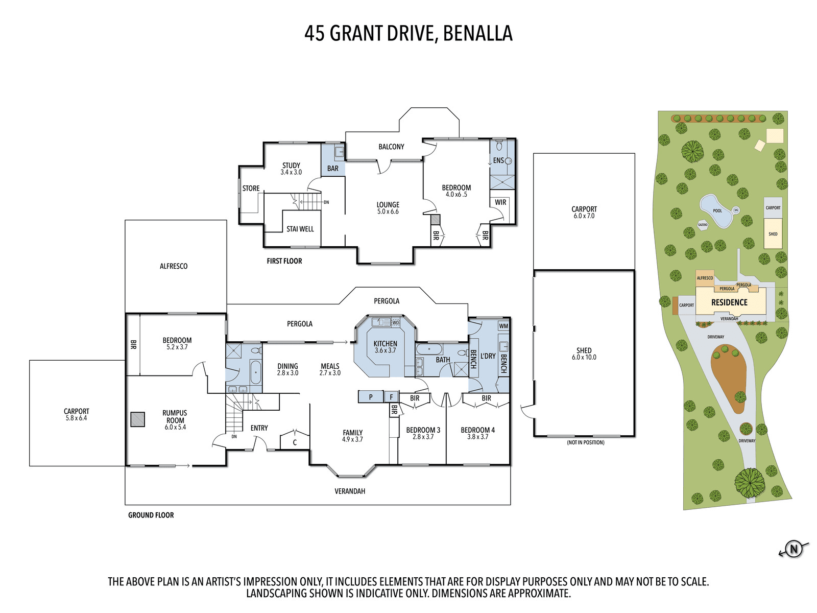 45 Grant Dr, Benalla, VIC 3672