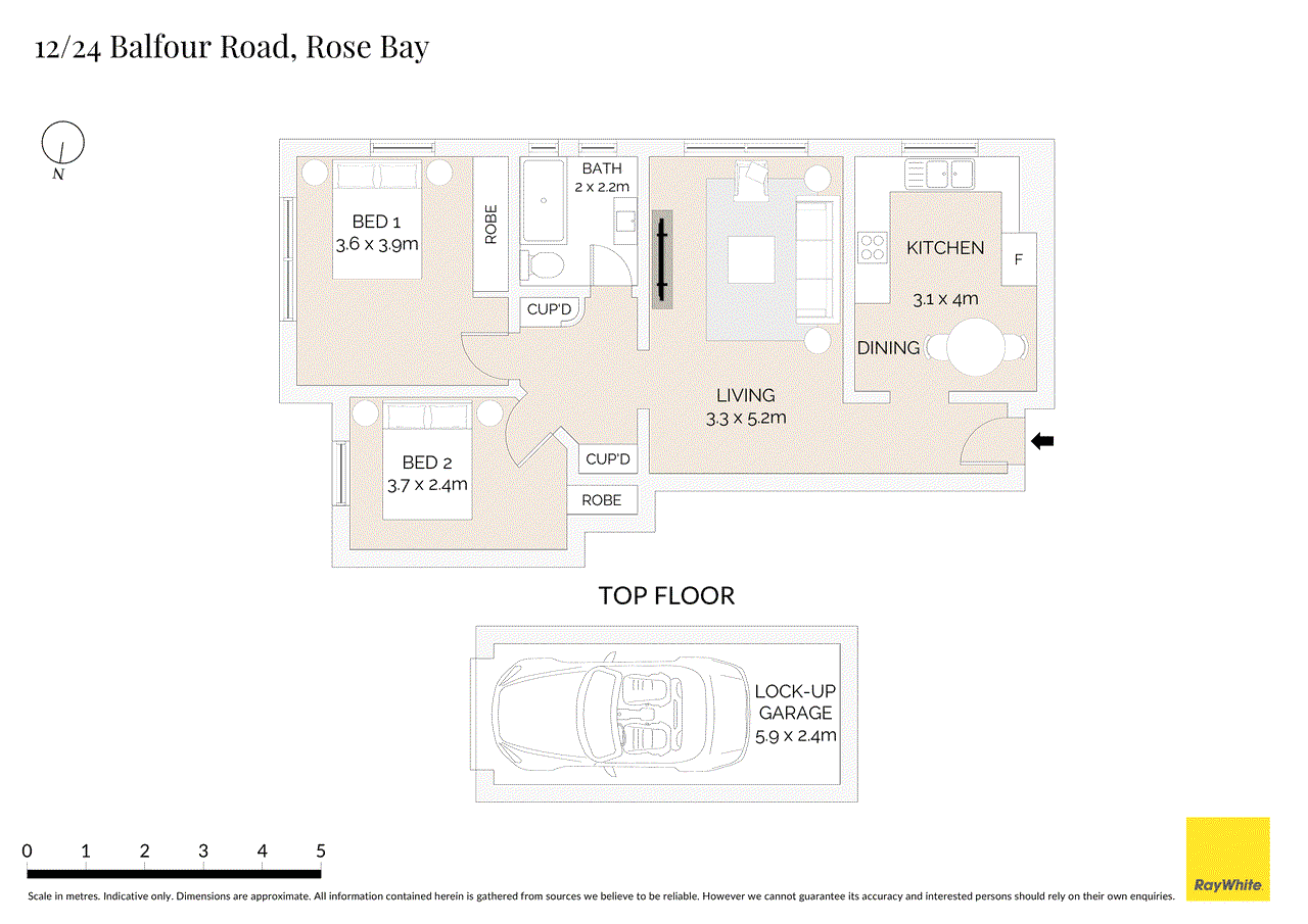 12/24 Balfour Road, ROSE BAY, NSW 2029