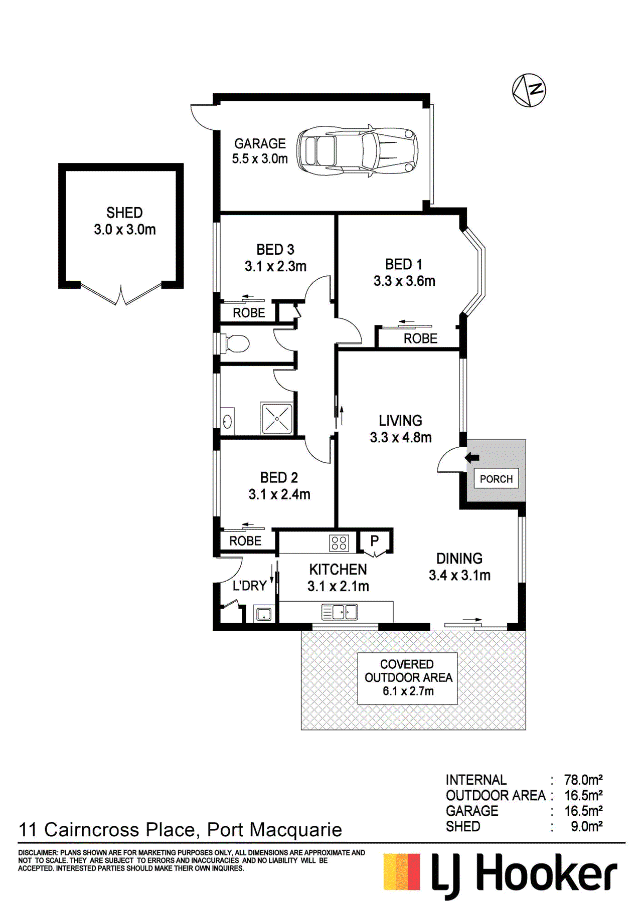 11 Cairncross Place, PORT MACQUARIE, NSW 2444