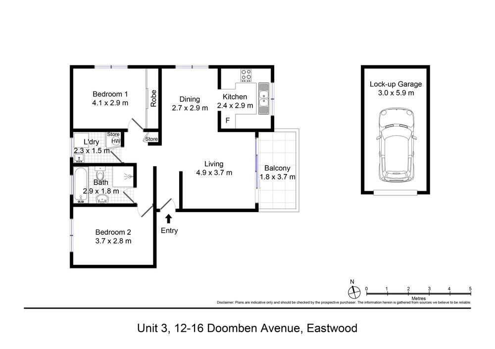 3/12-16 Doomben Avenue, Eastwood, NSW 2122