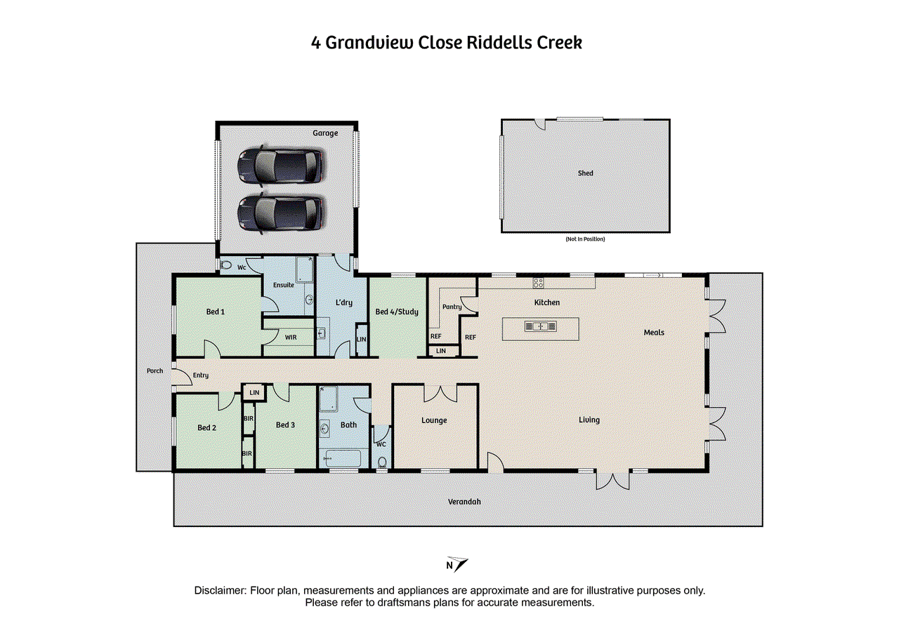 4 Grandview Close, RIDDELLS CREEK, VIC 3431