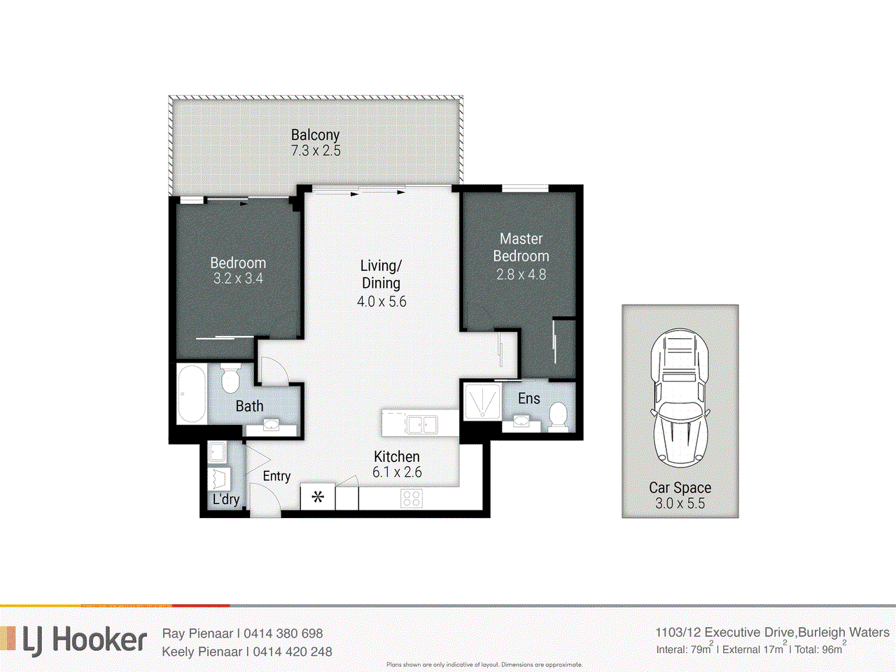 1103/12-14 Executive Drive, BURLEIGH WATERS, QLD 4220