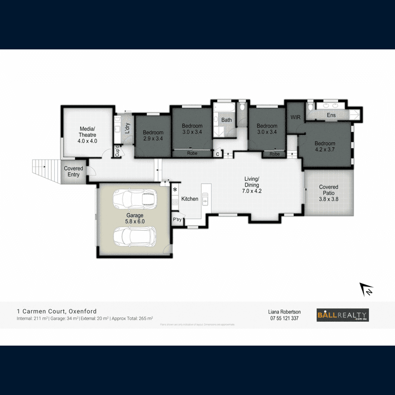 1 Carmen Court, Oxenford, QLD 4210