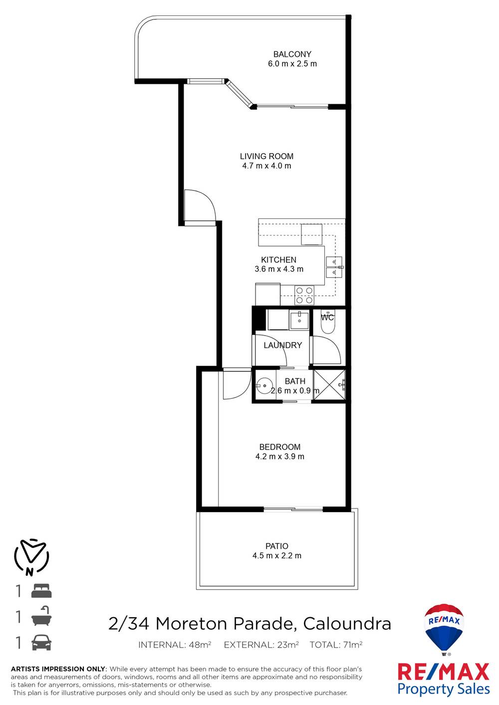 2/34 Moreton Parade, CALOUNDRA, QLD 4551