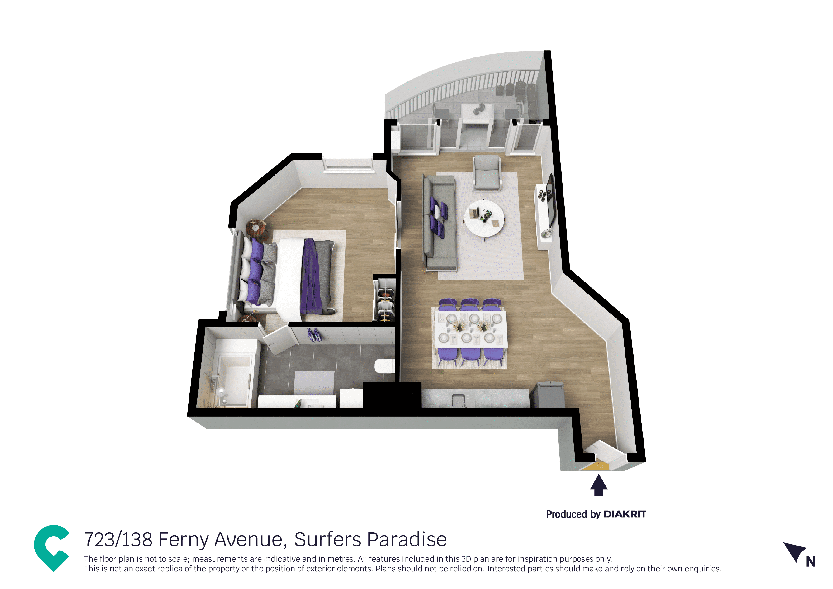 61/132-138 Ferny Avenue, SURFERS PARADISE, QLD 4217
