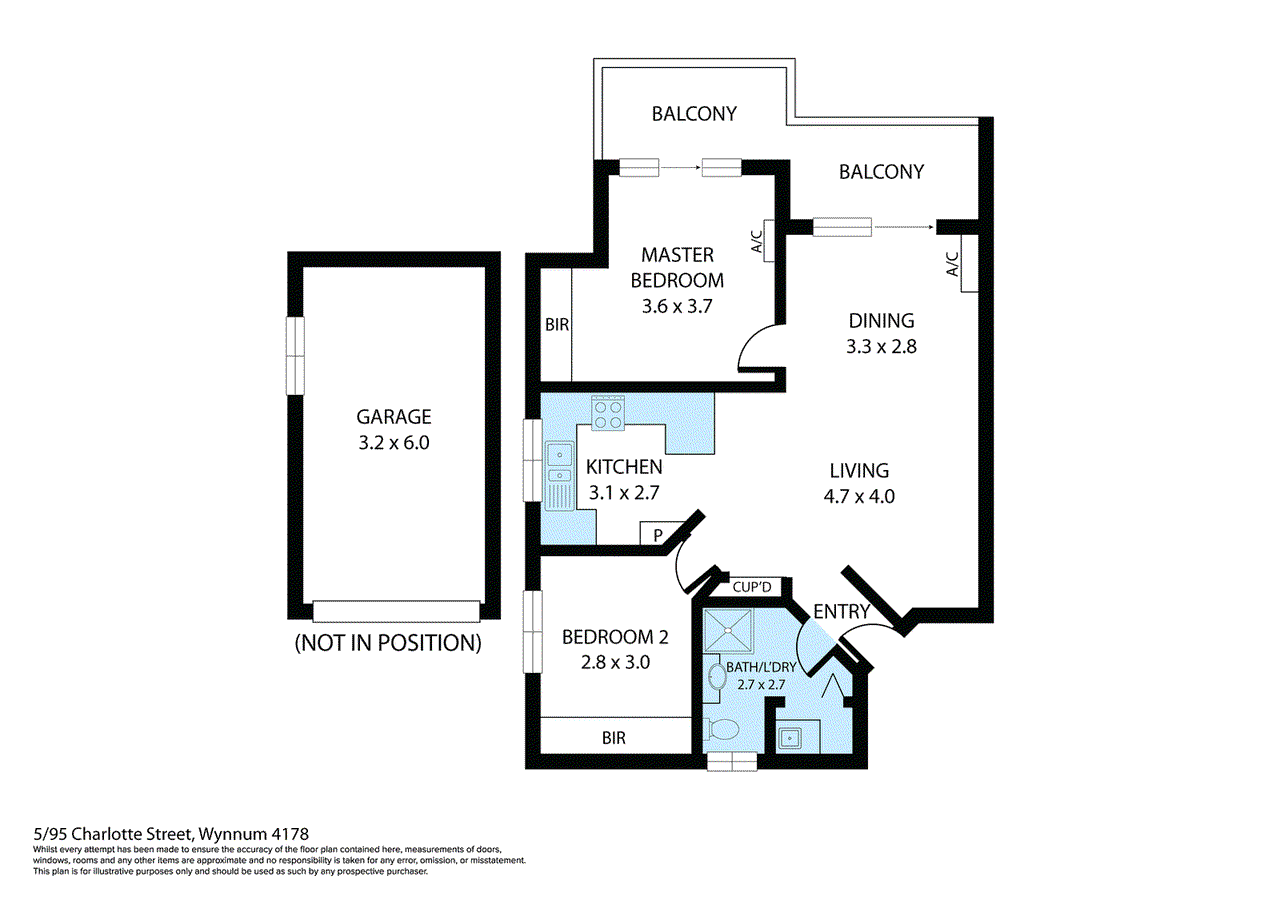 5/95 Charlotte Street, WYNNUM, QLD 4178