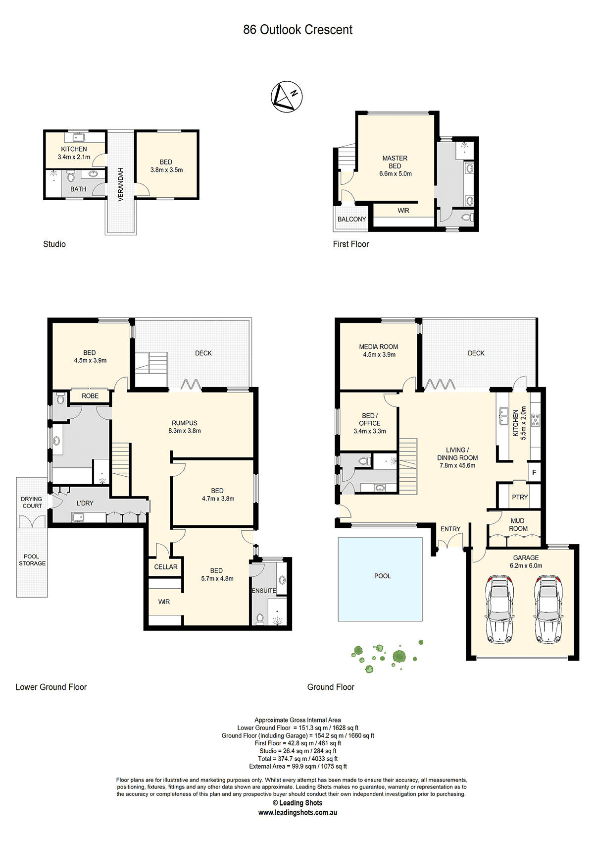 86 Outlook Crescent, Bardon, QLD 4065