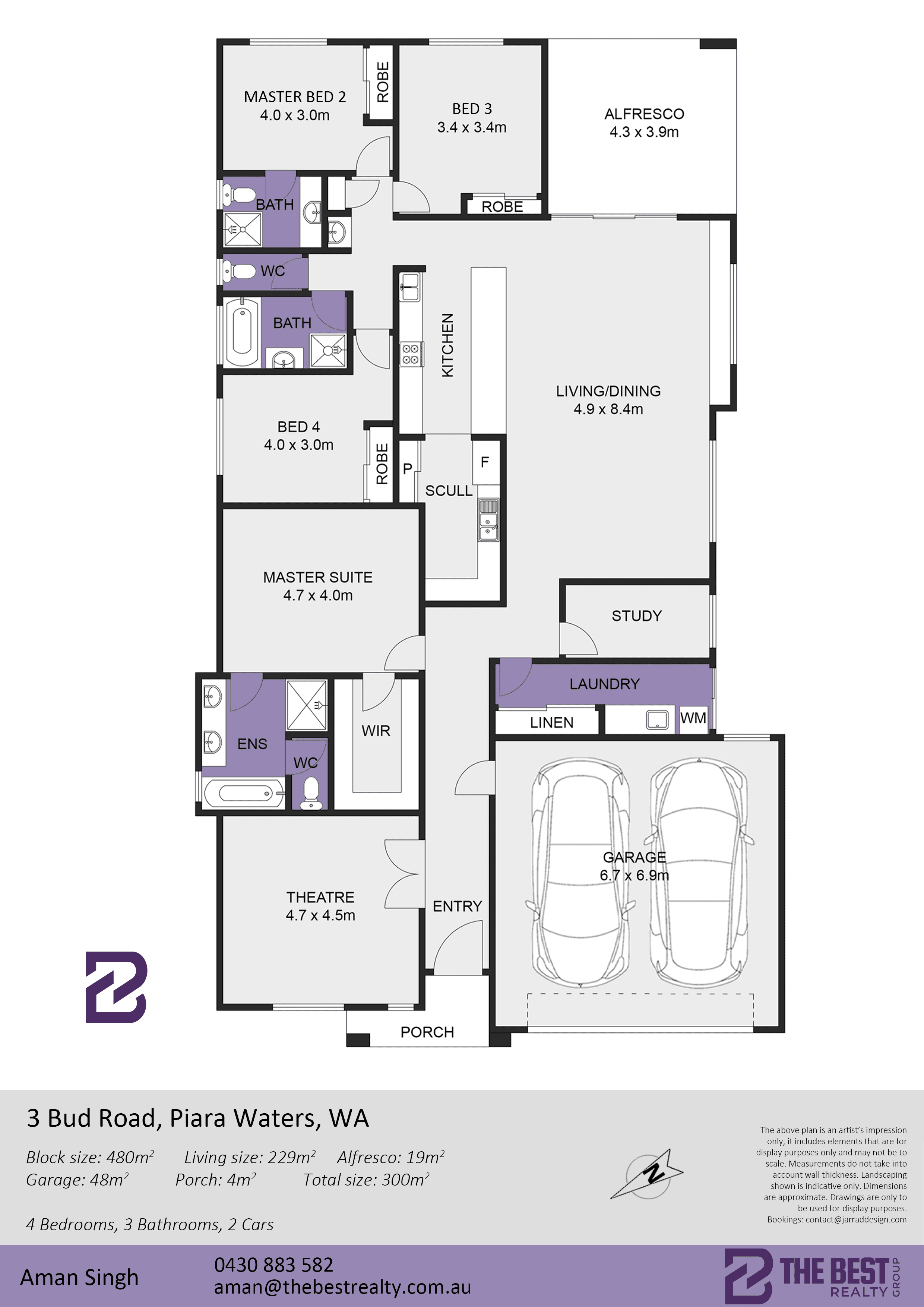 3 Bud Road, PIARA WATERS, WA 6112