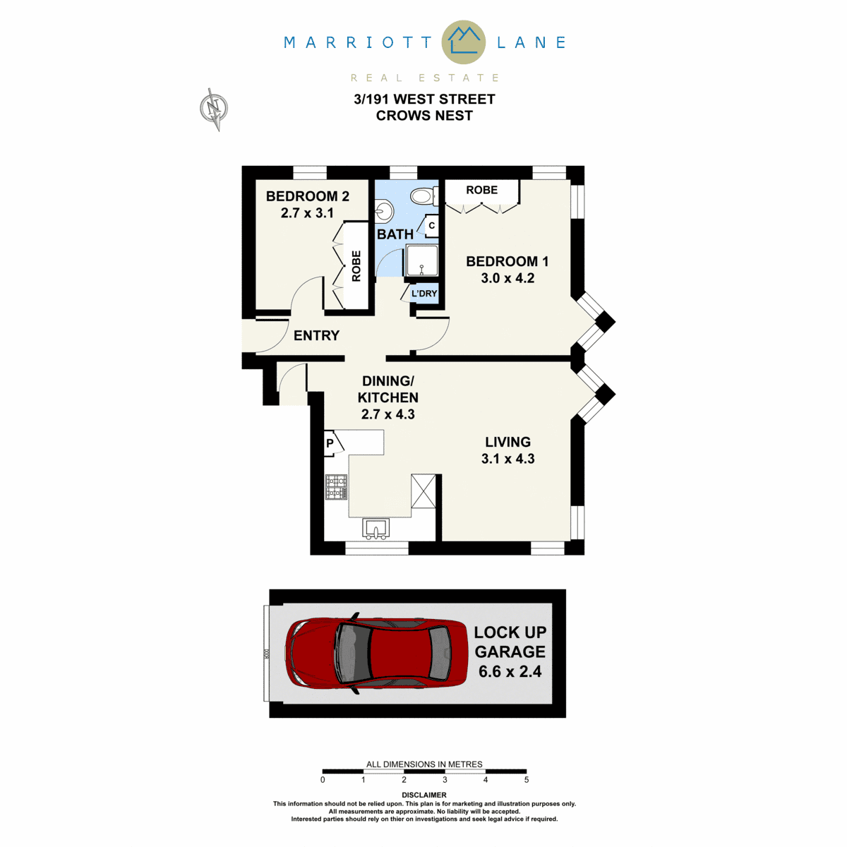 3/191 West Street, Crows Nest, NSW 2065