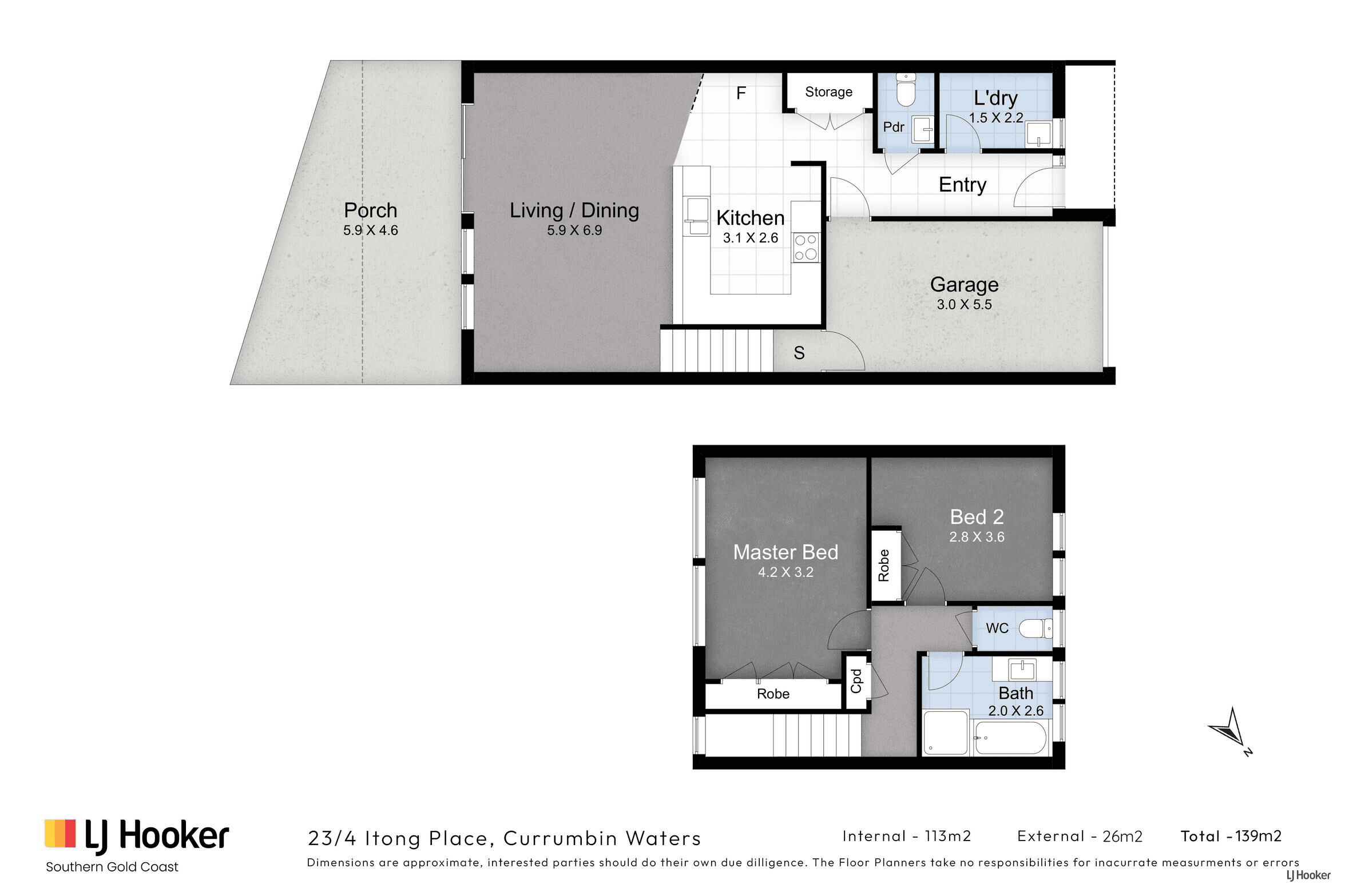 23/4 Itong Place, CURRUMBIN WATERS, QLD 4223