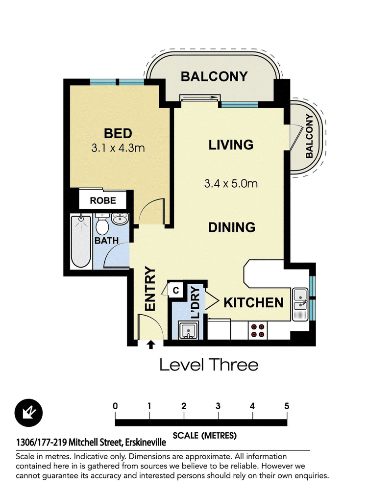 1306/177-219 Mitchell Road, Erskineville, NSW 2043