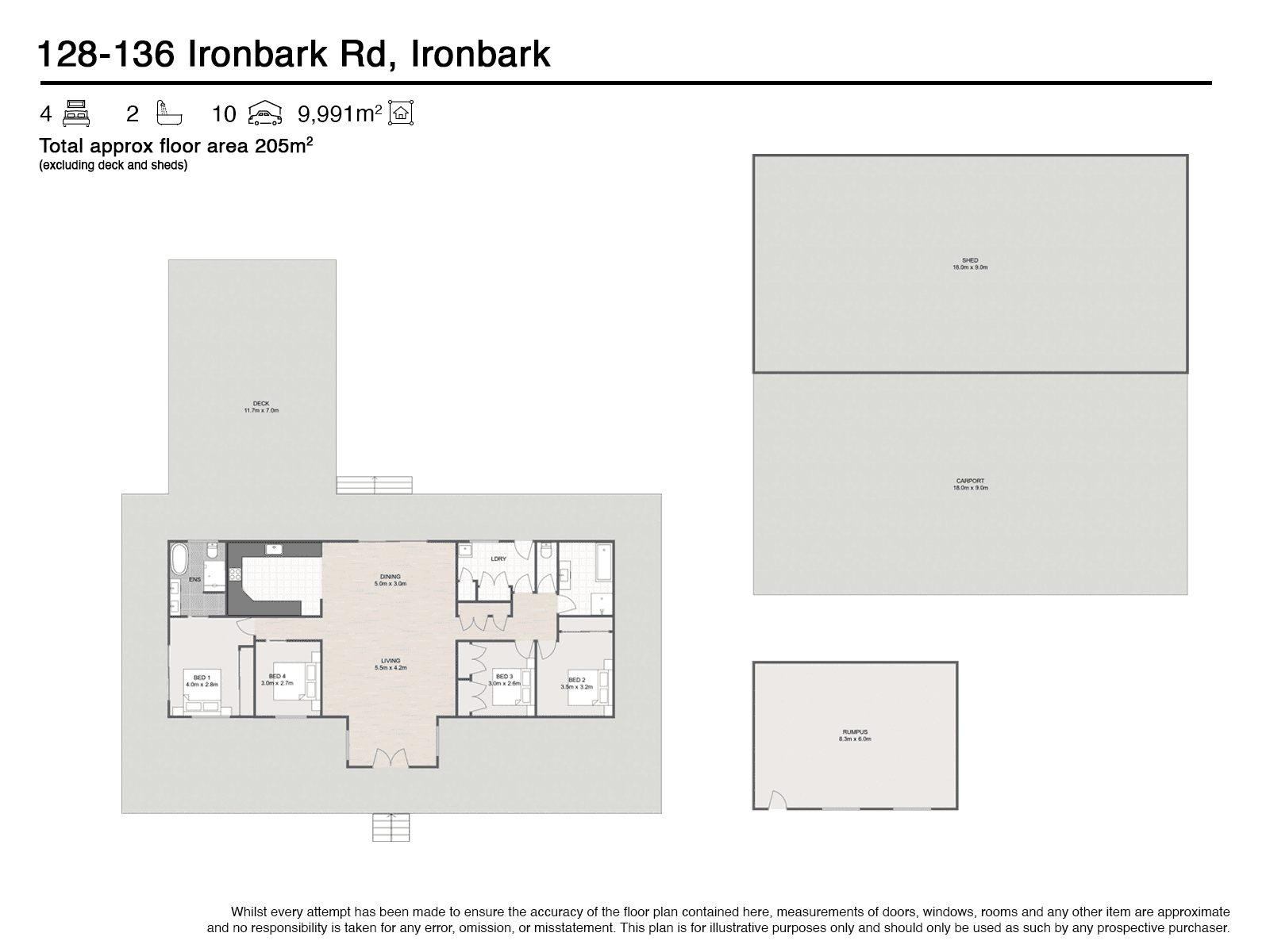 128-136 IRONBARK ROAD, IRONBARK, QLD 4306