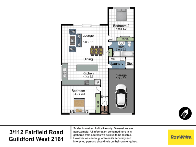 3/112 Fairfield Road, GUILDFORD WEST, NSW 2161