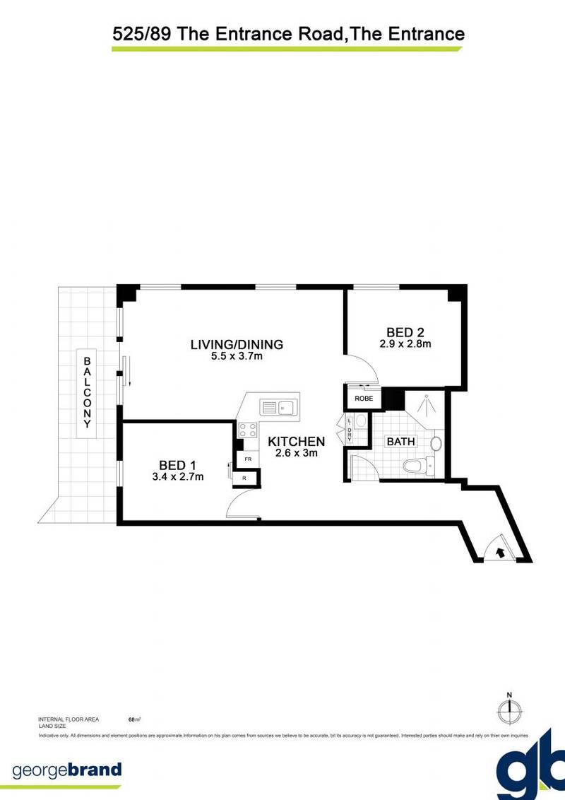 Room 525/89-95 The Entrance Road, The Entrance, NSW 2261
