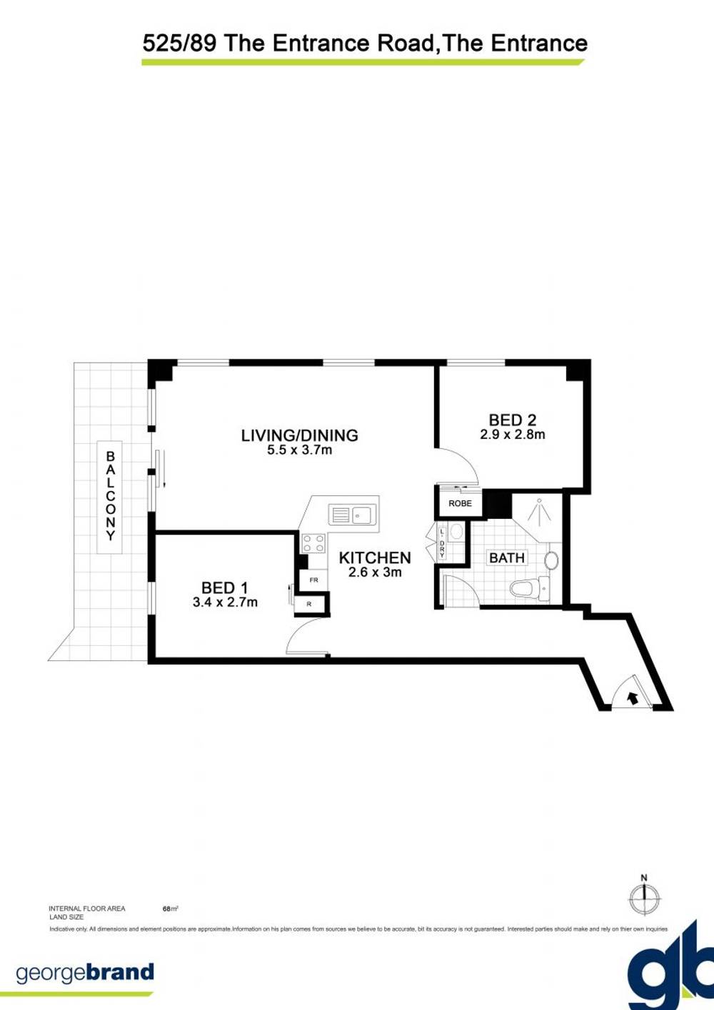 Room 525/89-95 The Entrance Road, The Entrance, NSW 2261