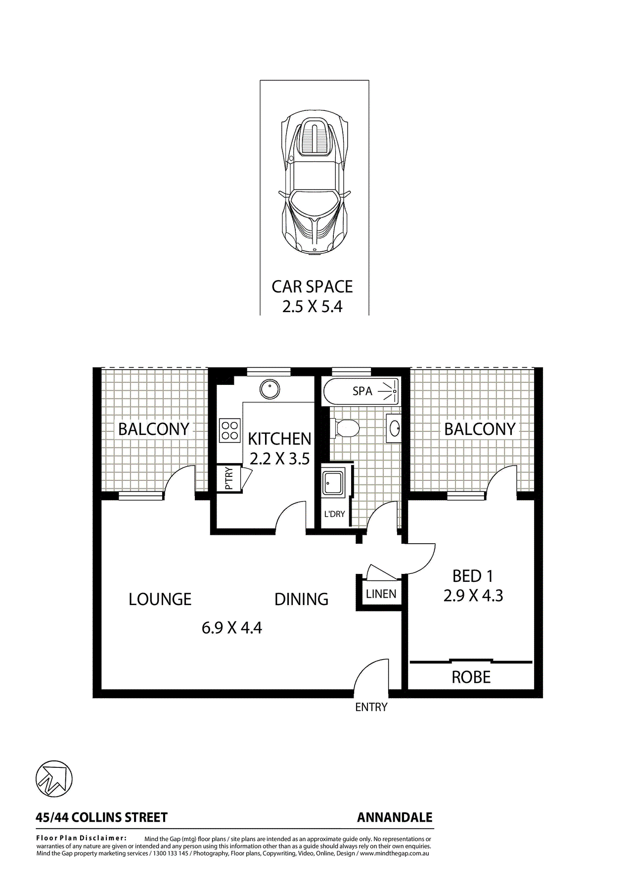 45/44 Collins Street, Annandale, NSW 2038