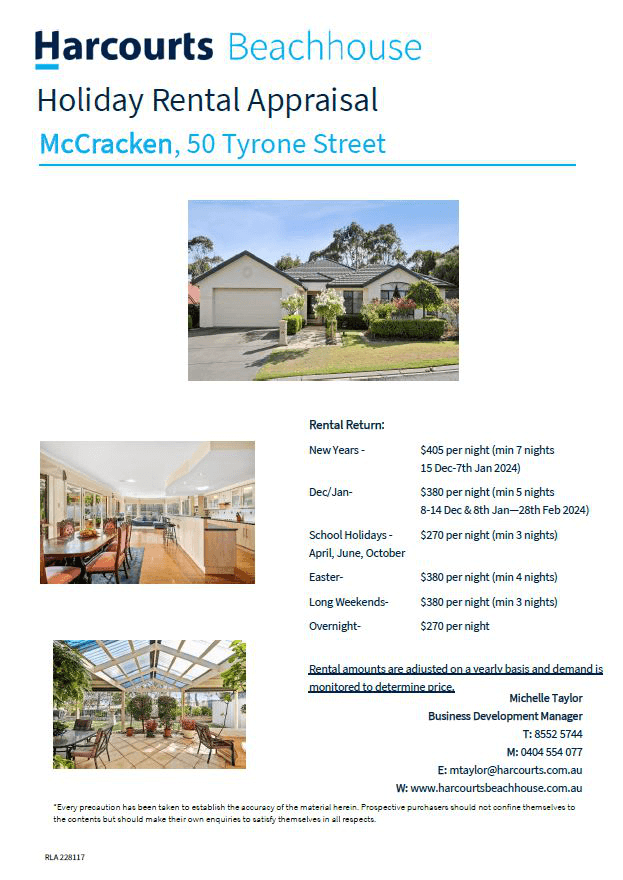 50 Tyrone Street, MCCRACKEN, SA 5211