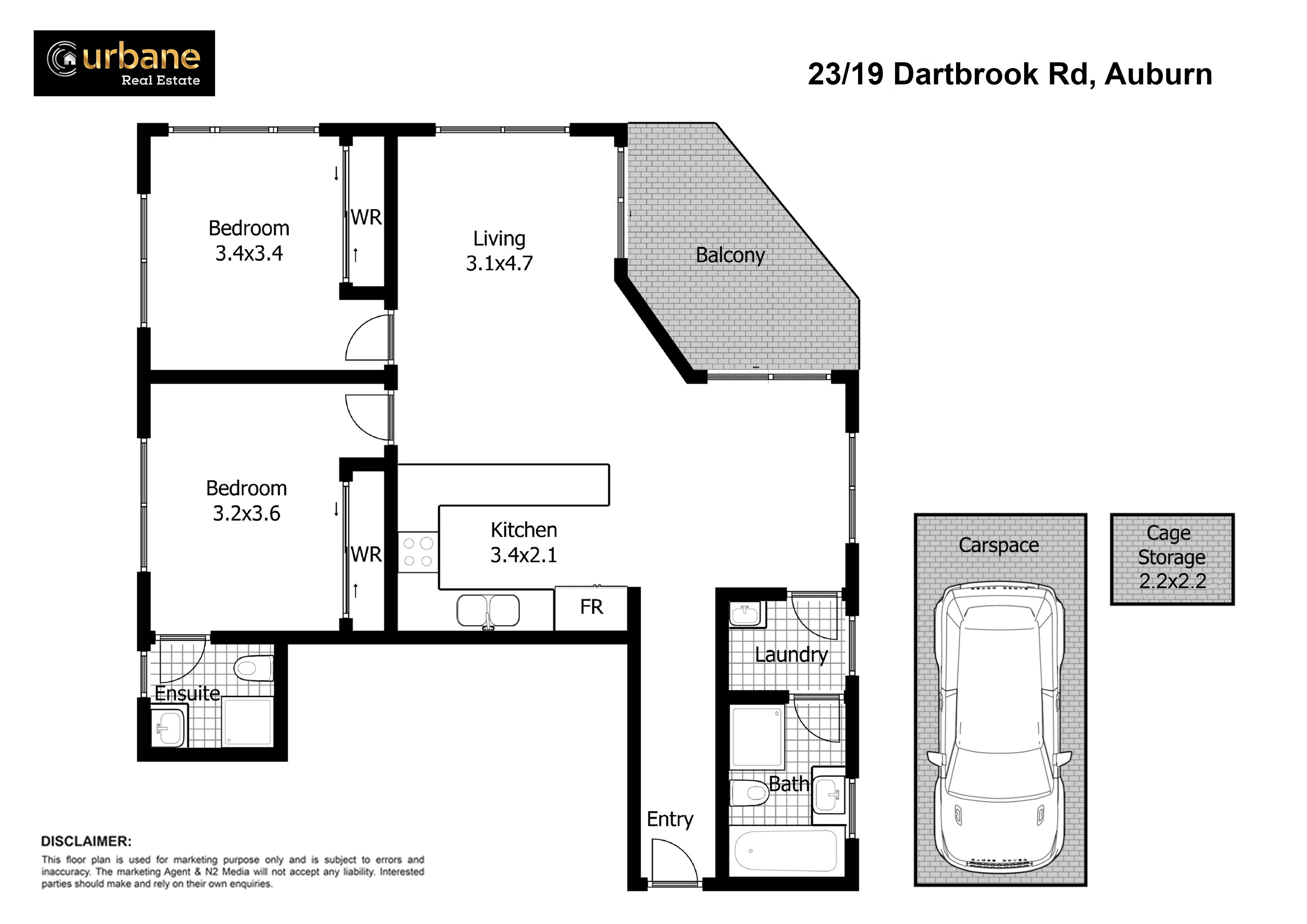 23/19 Dartbrook Road, AUBURN, NSW 2144