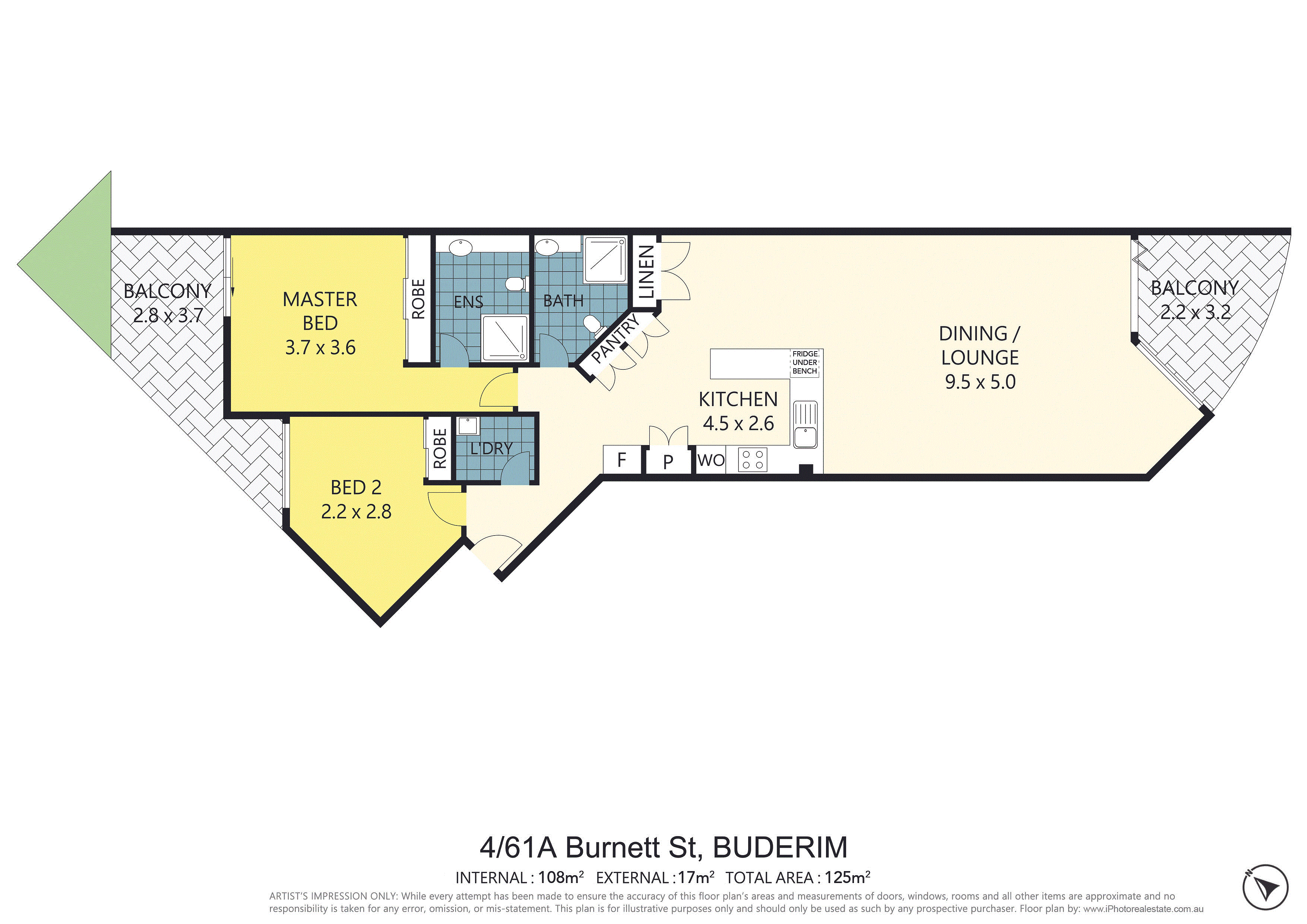 4/61A Burnett Street, BUDERIM, QLD 4556