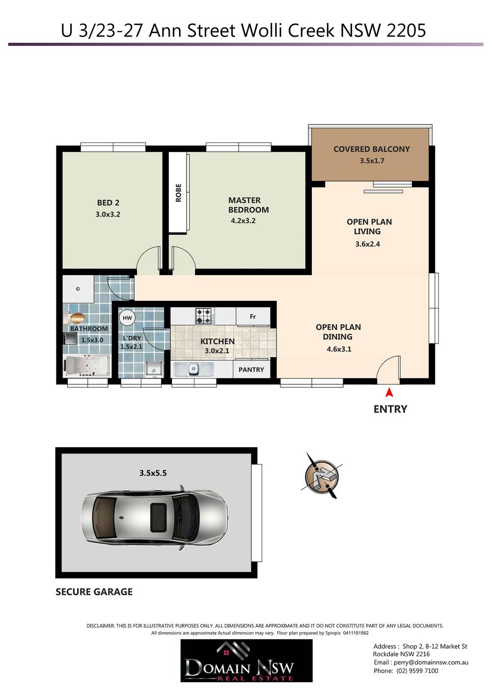 3/23-27 Ann Street, WOLLI CREEK, NSW 2205