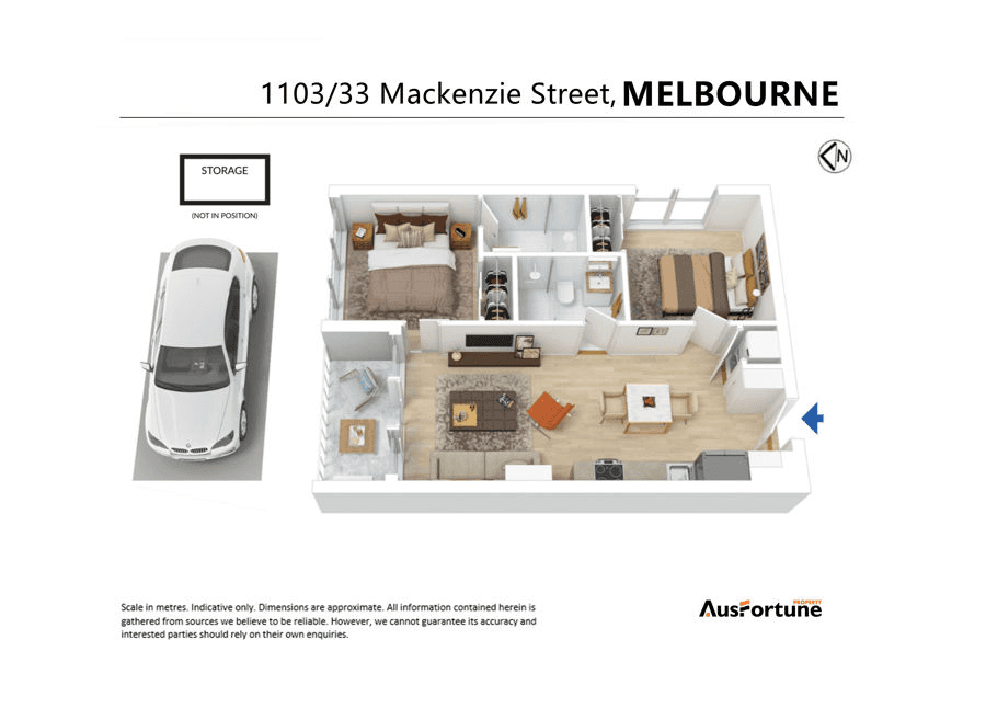 1103/33 Mackenzie Street, MELBOURNE, VIC 3000