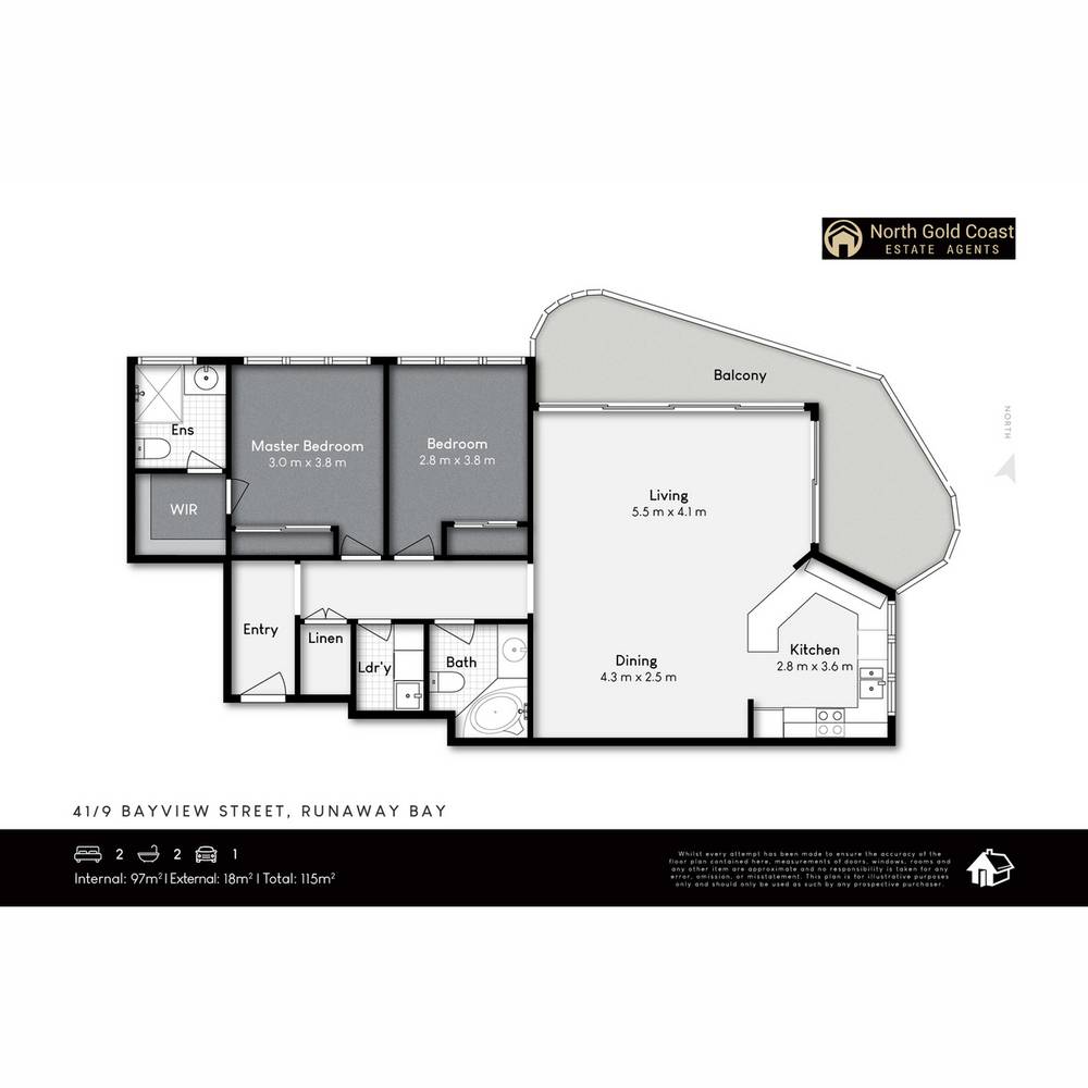 41/9 Bayview Street, Runaway Bay, QLD 4216
