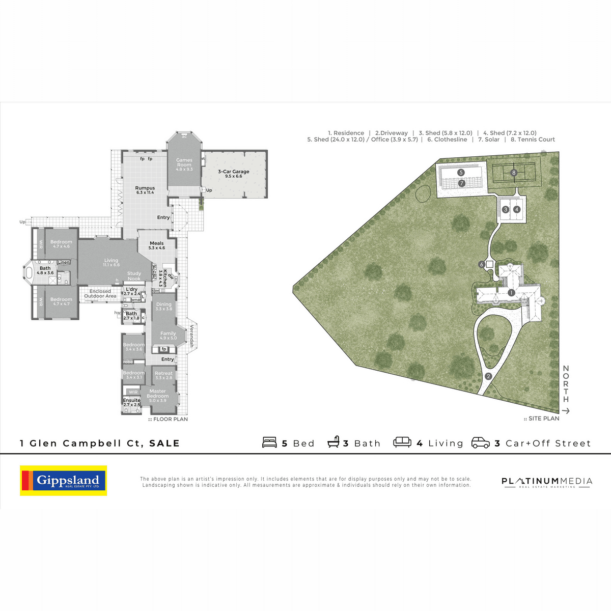 1 Glen Campbell Court, Sale, VIC 3850