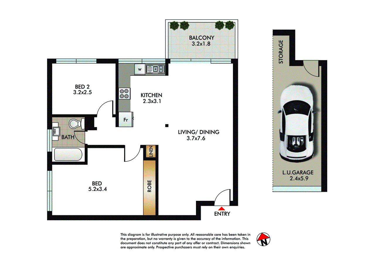 26/3 Ocean Street North, BONDI, NSW 2026