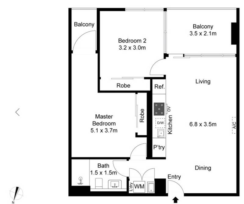 1212/12 Queens Road, Melbourne, VIC 3004