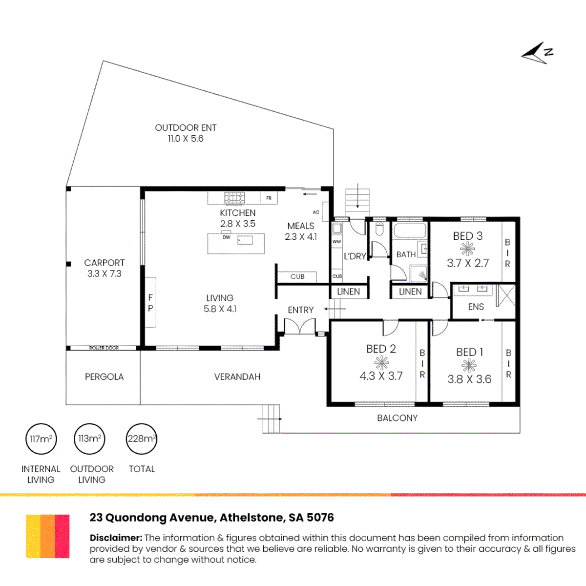 23 Quondong Avenue, ATHELSTONE, SA 5076