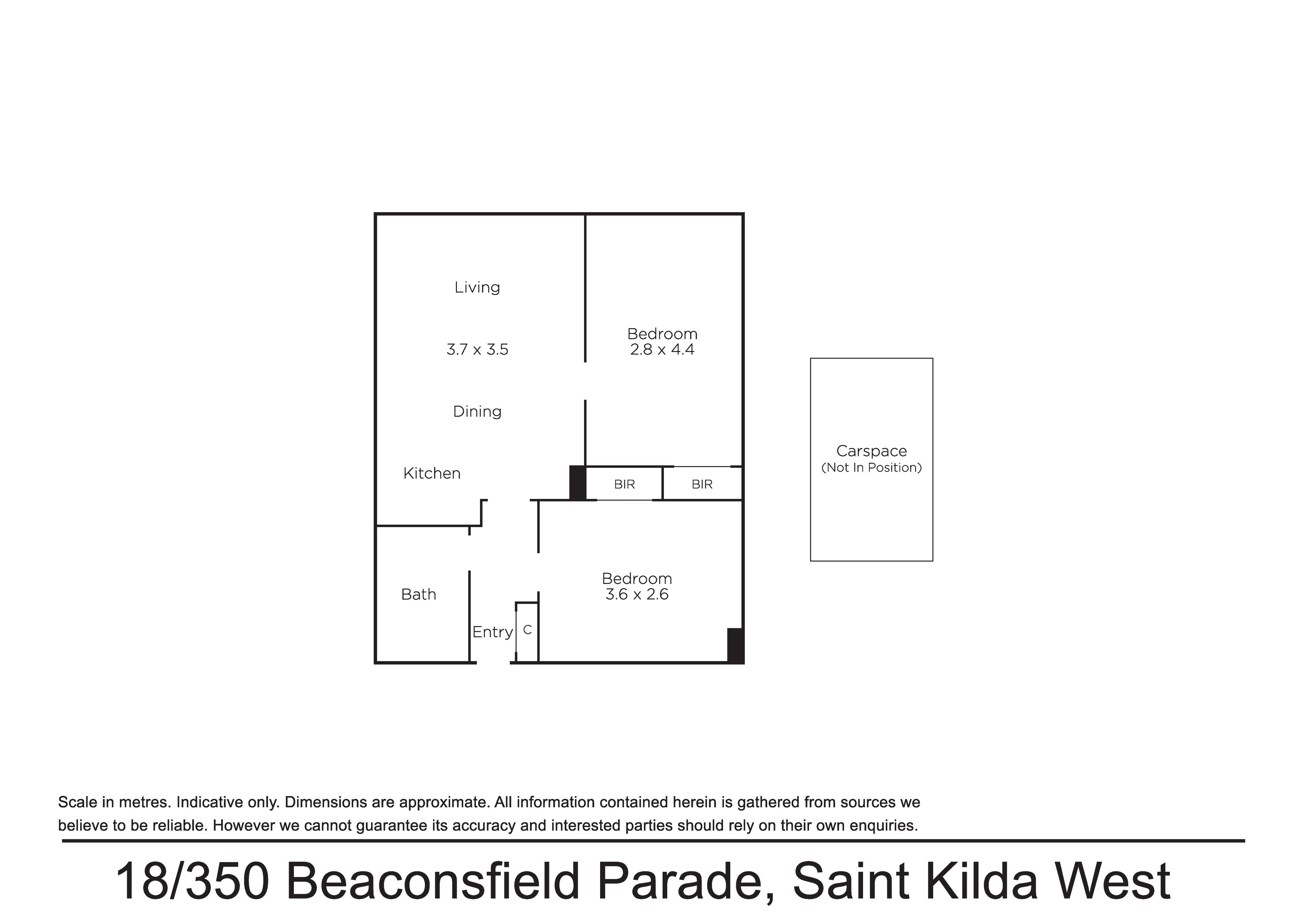 18/350 Beaconsfield Parade, St Kilda West, VIC 3182