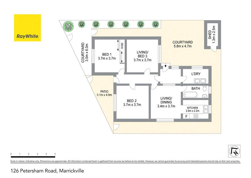 126 Petersham Road, MARRICKVILLE, NSW 2204