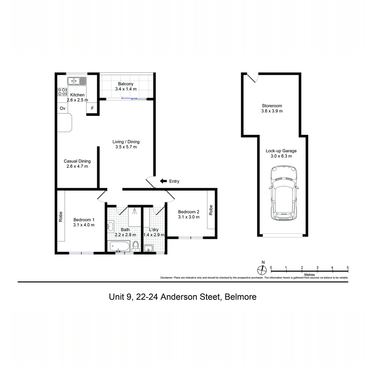 9/22-24 Anderson Street, Belmore, NSW 2192