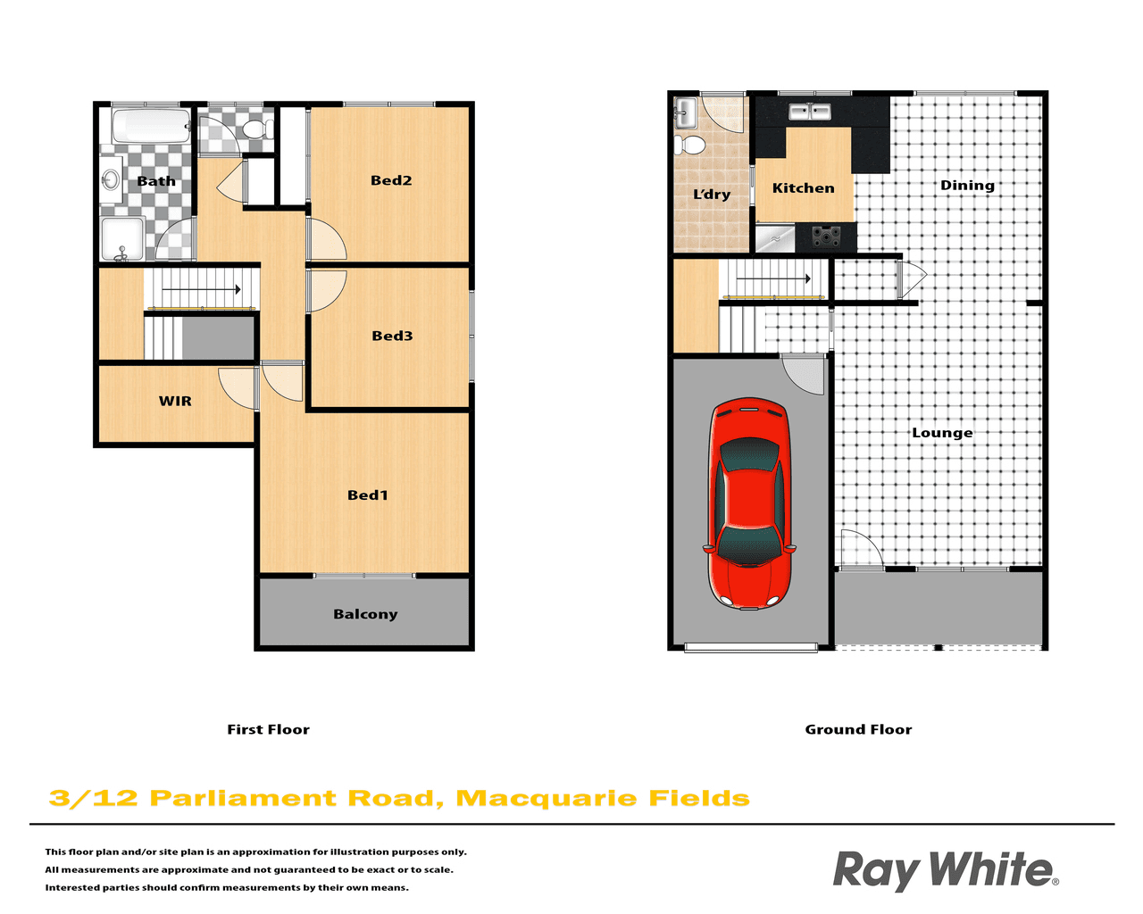 3/12 Parliament Road, MACQUARIE FIELDS, NSW 2564