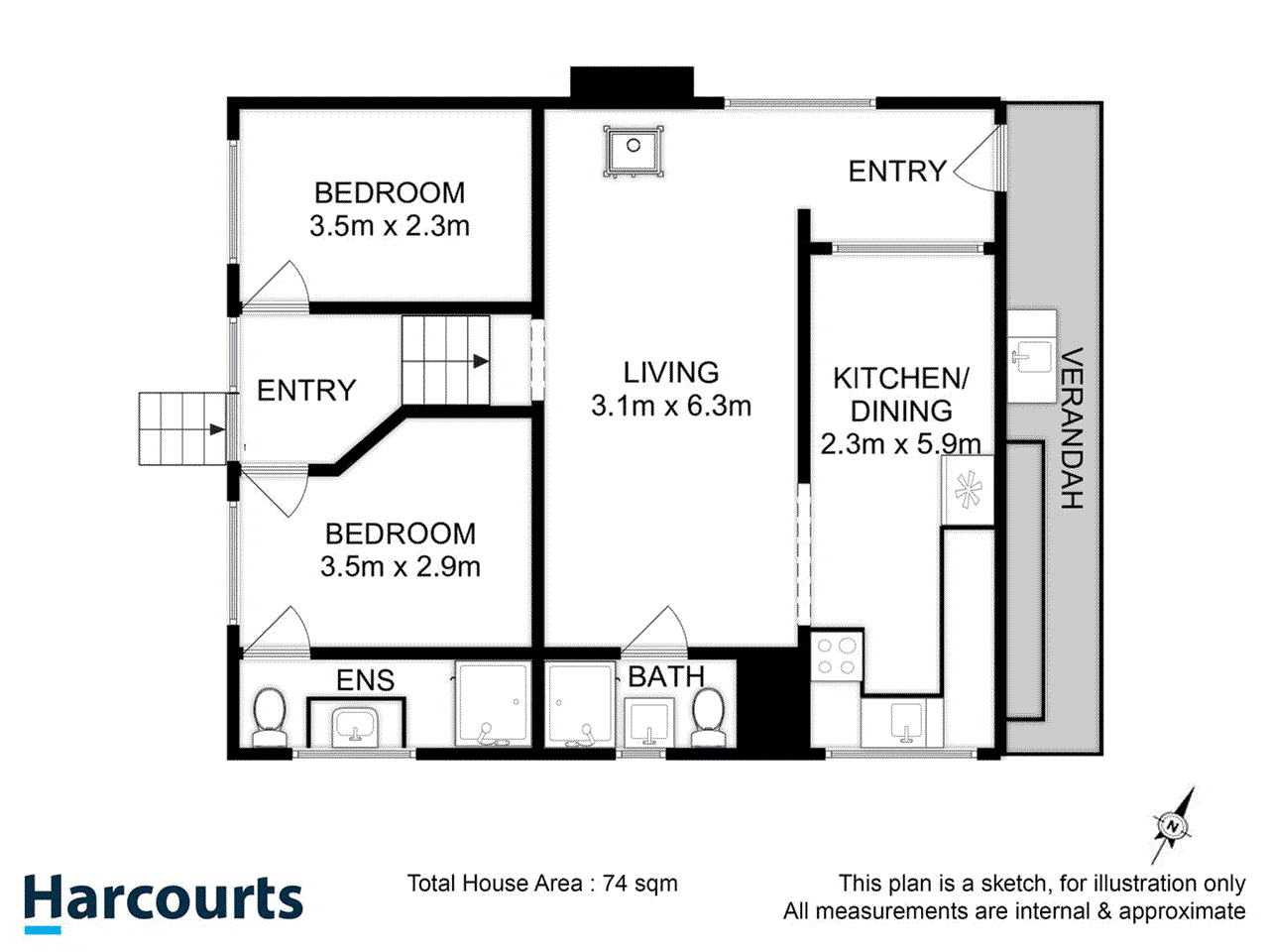 53A & 51A Williams Road, RANDALLS BAY, TAS 7112