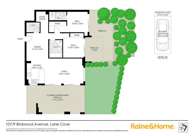 107/9 Birdwood Avenue, LANE COVE, NSW 2066