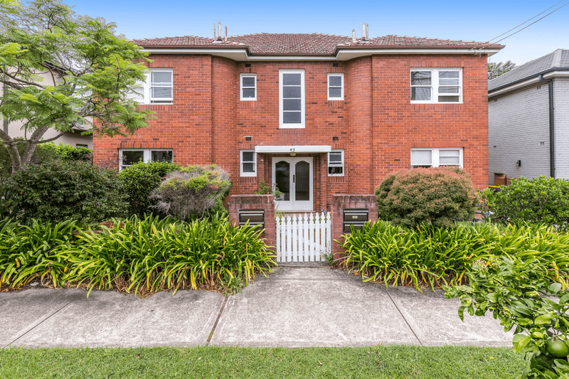 1/43 Cammeray Road, CAMMERAY, NSW 2062