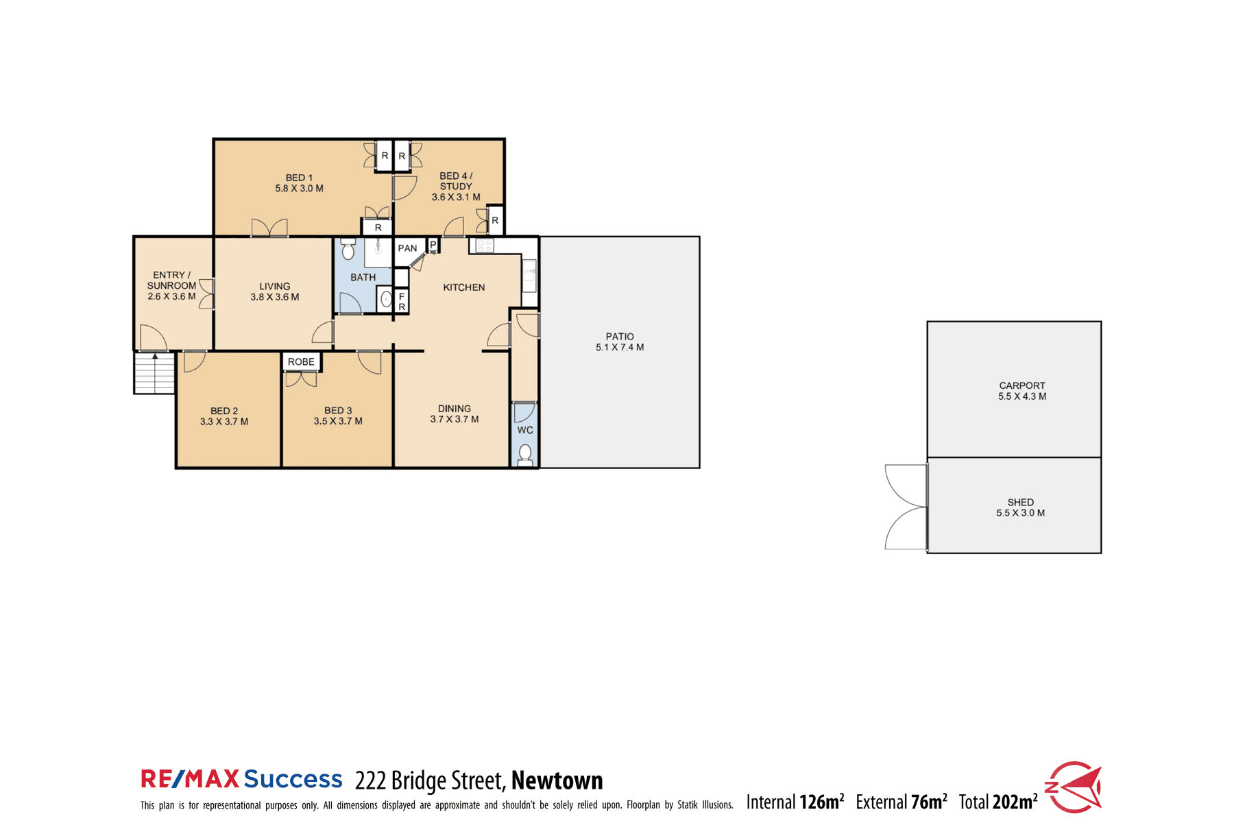 222 Bridge Street, NEWTOWN, QLD 4350