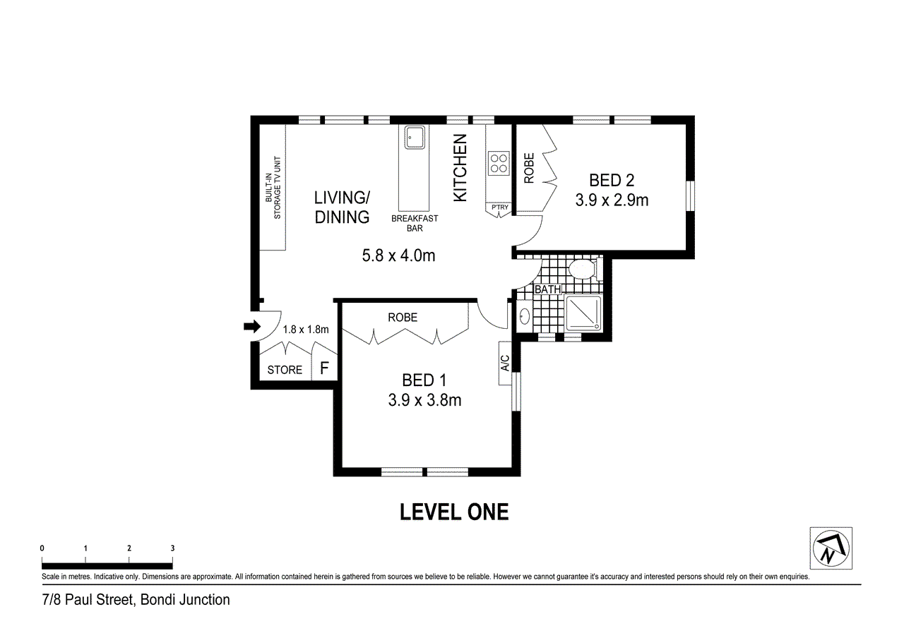 7/8 Paul Street, BONDI JUNCTION, NSW 2022