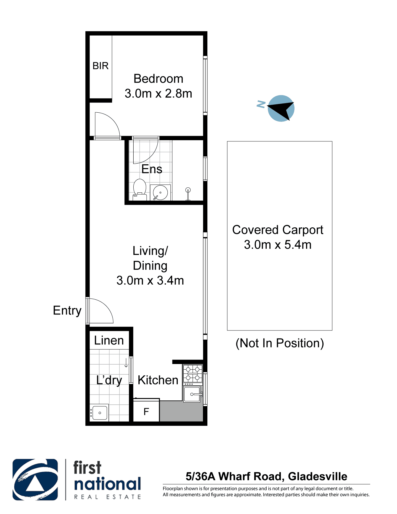 5/36a Wharf Road, GLADESVILLE, NSW 2111