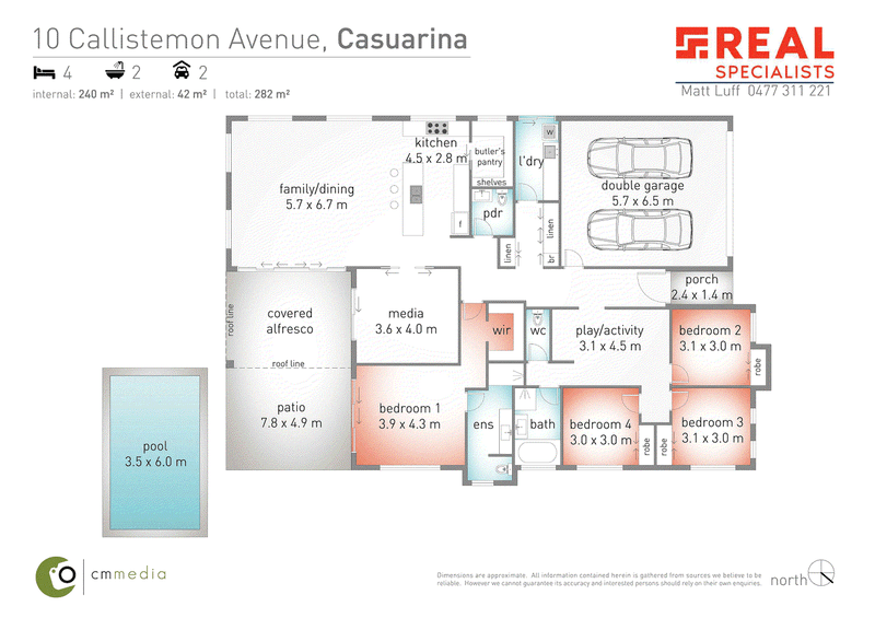 10 Callistemon Avenue, CASUARINA, NSW 2487