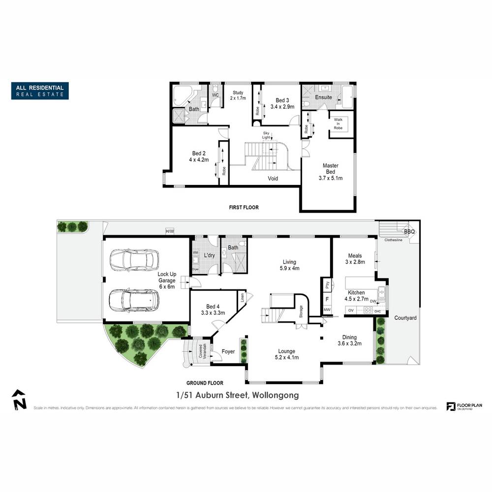 1/51 Auburn Street, Wollongong, NSW 2500