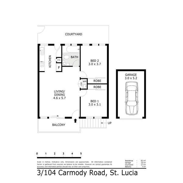 3/104 CARMODY ROAD, ST LUCIA, QLD 4067