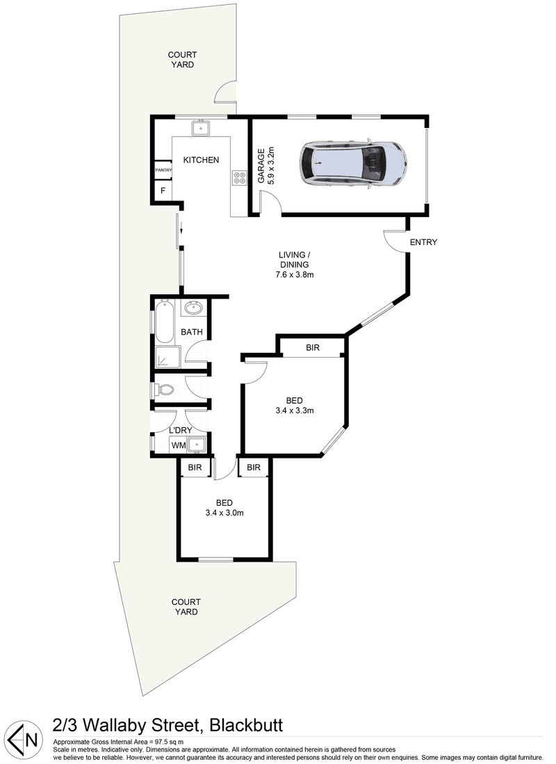 2/3 Wallaby Street, BLACKBUTT, NSW 2529