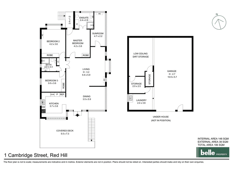 1 Cambridge Street, Red Hill, QLD 4059