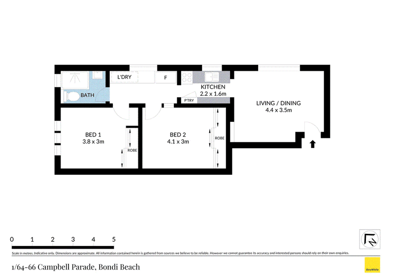 1/64-66  Campbell Parade, BONDI BEACH, NSW 2026