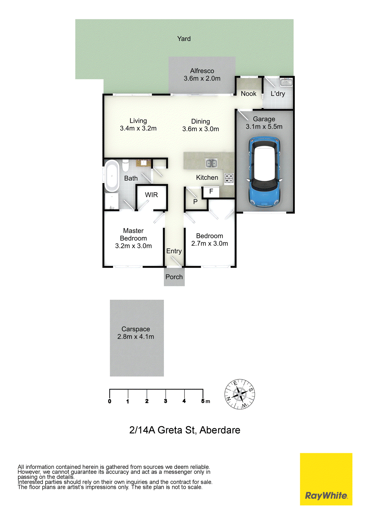 2/14A Greta Street, ABERDARE, NSW 2325