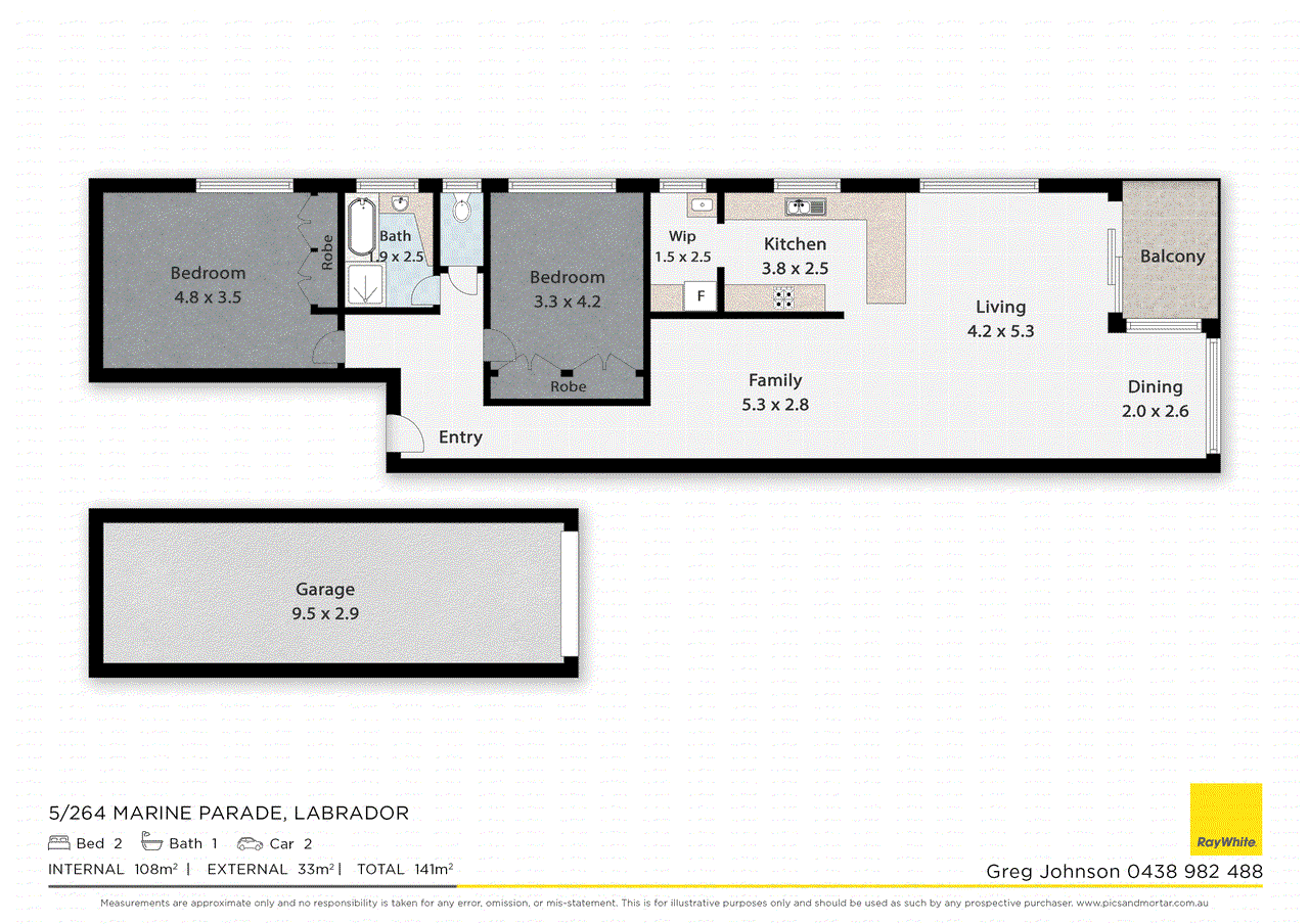 5/264 Marine Parade, LABRADOR, QLD 4215