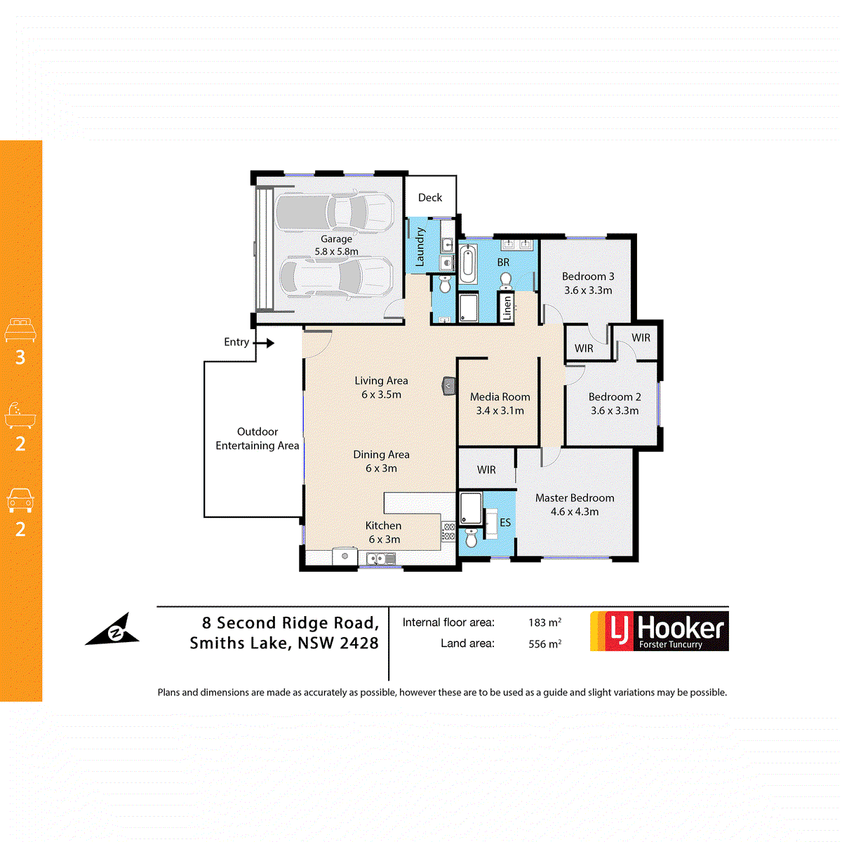 8 Second Ridge Road, SMITHS LAKE, NSW 2428